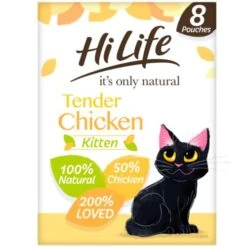 HiLife Its Only Natural Tender Chicken Wet Kitten Food