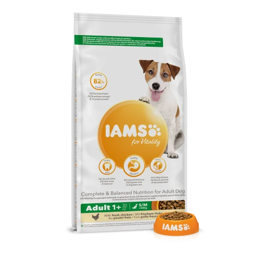 IAMS For Vitality Chicken Small & Medium Breed Adult Dry Dog Food 5 IAMS For Vitality Chicken Small & Medium Breed Adult Dry Dog Food - Image 3