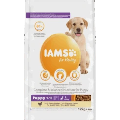 IAMS For Vitality Chicken Puppy Large Breed Dry Dog Food