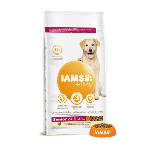 IAMS For Vitality Senior Chicken Large Breed Dry Dog Food 5 IAMS For Vitality Senior Chicken Large Breed Dry Dog Food - Image 3