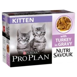PURINA PRO PLAN PRO PLAN NUTRISAVOUR Kitten Turkey In Gravy Cat Food