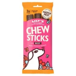 Lily's Kitchen Lilys Kitchen Beef Chew Sticks Dog Treat -Pet Supply Store 9418211 T1 wz4daw