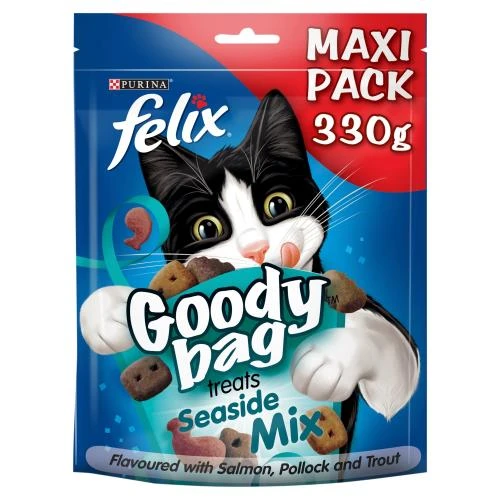 Felix Goody Bag Seaside Mix Cat Treats 5 Felix Goody Bag Seaside Mix Cat Treats - Image 3