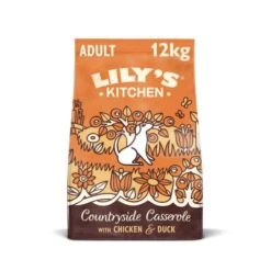 Lily's Kitchen Lilys Kitchen Chicken & Duck Countryside Casserole Complete Dry Food For Dogs -Pet Supply Store 9608101 T596 kmpv8u
