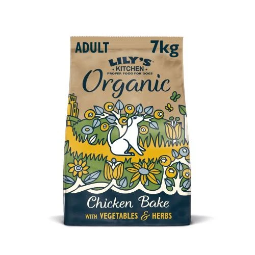 Lily's Kitchen Lilys Kitchen Organic Chicken & Vegetable Bake Complete Dry Food For Dogs 4 Lily's Kitchen Lilys Kitchen Organic Chicken & Vegetable Bake Complete Dry Food For Dogs - Image 2