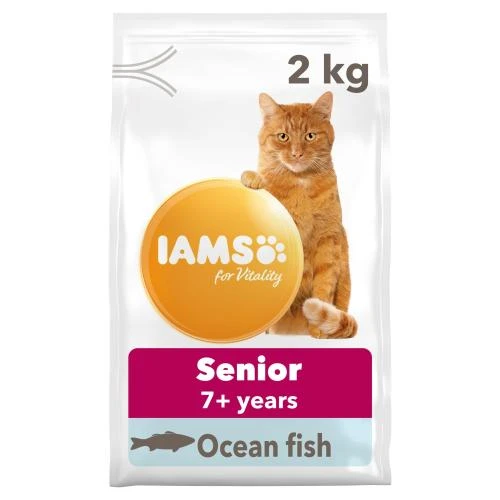IAMS Ocean Fish Senior & Mature 7+ Cat Food 3 IAMS Ocean Fish Senior & Mature 7+ Cat Food