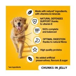 Pedigree Meaty Meals In Jelly Wet Adult Dog Food -Pet Supply Store 9821699 T60 qig9gb