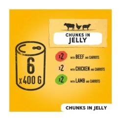 Pedigree Meaty Meals In Jelly Wet Adult Dog Food -Pet Supply Store 9821699 T62 npjfuv
