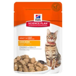 Hills Science Plan Adult Multipack Pouches Wet Cat Food -Pet Supply Store Chicken Pouch fqgkme