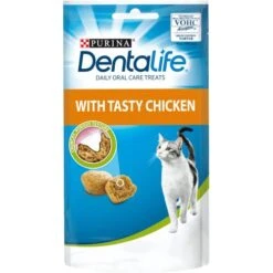 Dentalife Chicken Adult Cat Treats 11 Dentalife Chicken Adult Cat Treats -Pet Supply Store Dentalife Cat chicken PARENT MHI syggae