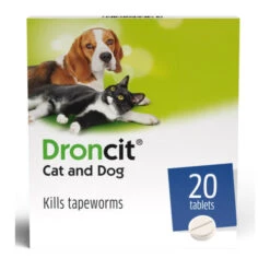 Vetoquinol Droncit Tapewormer Tablets For Cats & Dogs