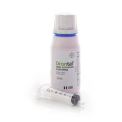 Drontal Puppy Liquid Worming Treatment -Pet Supply Store Drontal Puppy Liquid Wormer 100ml Bottle Size rf5ytf