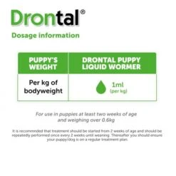 Drontal Puppy Liquid Worming Treatment -Pet Supply Store Drontal Puppy Liquid Wormer Dosage djxmbd