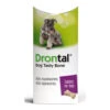 Drontal Tasty Bone Worming Tablets For Small And Medium Dogs 2kg To 20kg