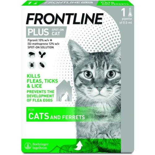 FRONTLINE Plus Flea & Tick Treatment Cat 8 FRONTLINE Plus Flea & Tick Treatment Cat - Image 6