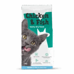 Monster Pet Foods Chicken & Fish With Rice Dry Kitten Food