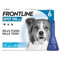 FRONTLINE Spot On Flea & Tick Treatment Dog -Pet Supply Store FrontlineMed6pip mhekfh