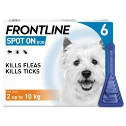FRONTLINE Spot On Flea & Tick Treatment Dog -Pet Supply Store FrontlineSML6pip vghb6o