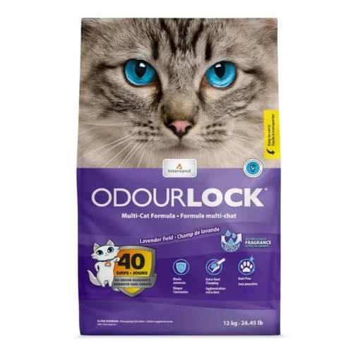 Intersand Odourlock Lavender Clumping Cat Litter 3 Intersand Odourlock Lavender Clumping Cat Litter