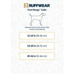 Ruffwear Front Range Dog Collar In Red Sumac -Pet Supply Store JPEG 2545 Sizing Chart Front Range Collar wecopo