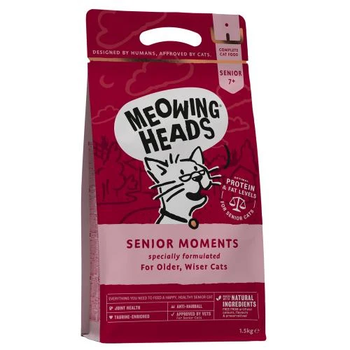 Meowing Heads Senior Moments Adult Cat Food 3 Meowing Heads Senior Moments Adult Cat Food