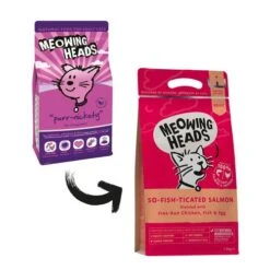 Meowing Heads So-Fish-Ticated Salmon Adult Cat Food -Pet Supply Store MPS BHTransitional Salmon y4tdtv