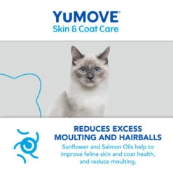 YuMOVE Skin & Coat Care Moulting For All Cats -Pet Supply Store Moulting Cat 6 zrkyez
