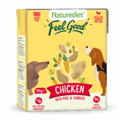 Naturediet Feel Good Chicken Wet Adult Dog Food Cartons