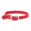 Ancol Safety Elastic Softweave Cat Collar In Red -Pet Supply Store PP12401 1 nm4krq