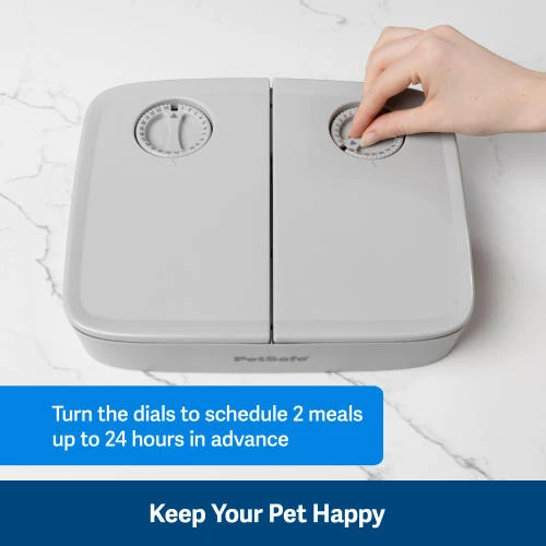 PetSafe Automatic 2 Meal Pet Feeder 6 PetSafe Automatic 2 Meal Pet Feeder - Image 4
