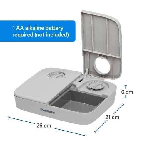 PetSafe Automatic 2 Meal Pet Feeder 7 PetSafe Automatic 2 Meal Pet Feeder - Image 5