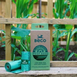 Beco Unscented Poop Bags -Pet Supply Store Poop Bags Large Unscented Poop Bags Lifestyle 5 Green BBG 60 120 270 540 guk8y6