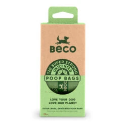 Beco Unscented Poop Bags -Pet Supply Store Poop Bags Large Unscented Poop Bags Main Green BBG 120 j2m3bu