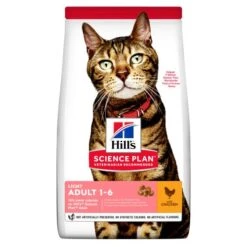 Hills Science Plan Adult Light Chicken Dry Cat Food