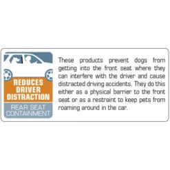 Kurgo Direct To Seatbelt Dog Tether -Pet Supply Store Safety warning zqcp4b