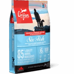 Orijen Six Fish Adult Dog Food -Pet Supply Store Six Fish Dog Front Right 6kg yryjc7