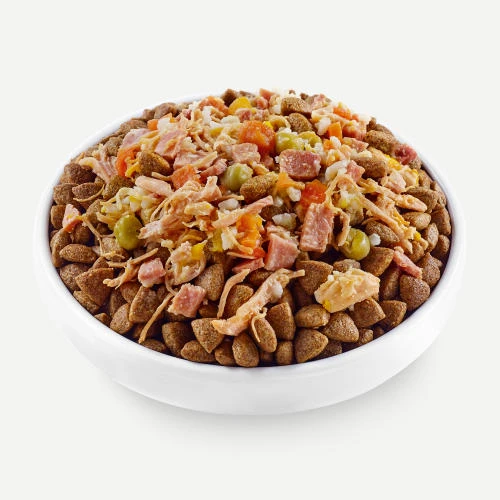 Applaws Taste Toppers Chicken With Ham & Vegetables Wet Adult Dog Food 4 Applaws Taste Toppers Chicken With Ham & Vegetables Wet Adult Dog Food - Image 2