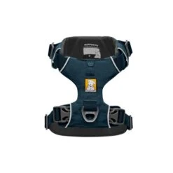Ruffwear Front Range Dog Harness In Blue Moon -Pet Supply Store Web 30502 Front Range Harness Blue Moon Overhead Studio gsptkv