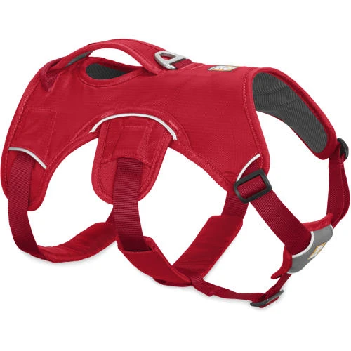 Ruffwear Webmaster Dog Harness In Red Currant 3 Ruffwear Webmaster Dog Harness In Red Currant