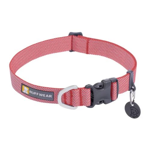 Ruffwear Hi & Light Collar In Salmon Pink 3 Ruffwear Hi & Light Collar In Salmon Pink