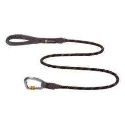Ruffwear Knot-a-Leash Rope Dog Lead In Black Obsidian