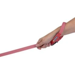 Ruffwear Flagline Dog Leash In Salmon Pink -Pet Supply Store Web JPG 4095 Flagline Leash Salmon Pink Wrist STUDIO fgldid