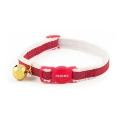 Ancol Reflective Safety Buckle Cat Collar In Red