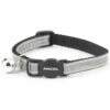 Ancol Gloss Reflective Silver Cat Collar -Pet Supply Store ancol silver bj6r6x