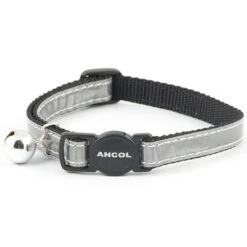 Ancol Gloss Reflective Silver Cat Collar