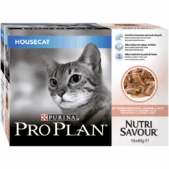 PURINA PRO PLAN PRO PLAN NUTRISAVOUR Salmon In Gravy Housecat Wet Adult Cat Food