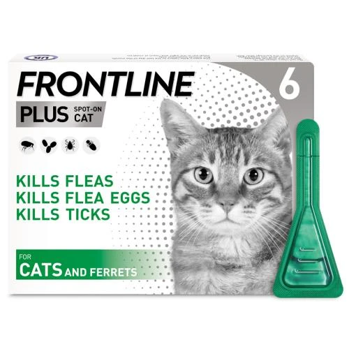 FRONTLINE Plus Flea & Tick Treatment Cat 4 FRONTLINE Plus Flea & Tick Treatment Cat - Image 2