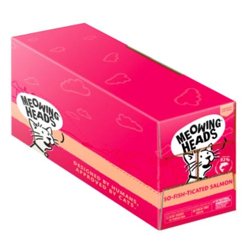 Meowing Heads So-Fish-Ticated Salmon Wet Cat Food 4 Meowing Heads So-Fish-Ticated Salmon Wet Cat Food - Image 2