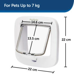 PetSafe Manual Locking Cat Flap -Pet Supply Store eComm UK ATF Doors CatDoors ManualCatFlap Dimensions yxxpnn