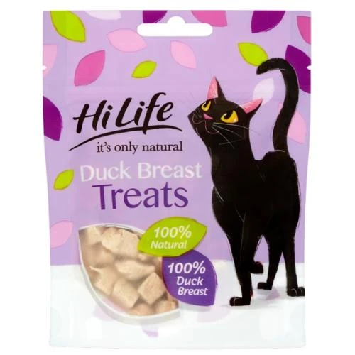 HiLife Its Only Natural Adult Duck Cat Treats 4 HiLife Its Only Natural Adult Duck Cat Treats - Image 2